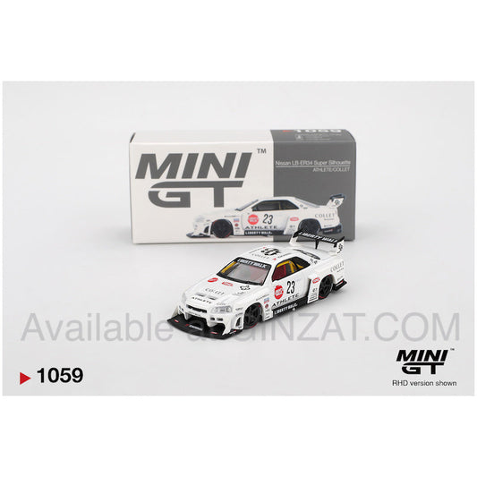 MINI GT 1/64 Nissan LB-ER34 Super Silhouette ATHLETE/COLLET
