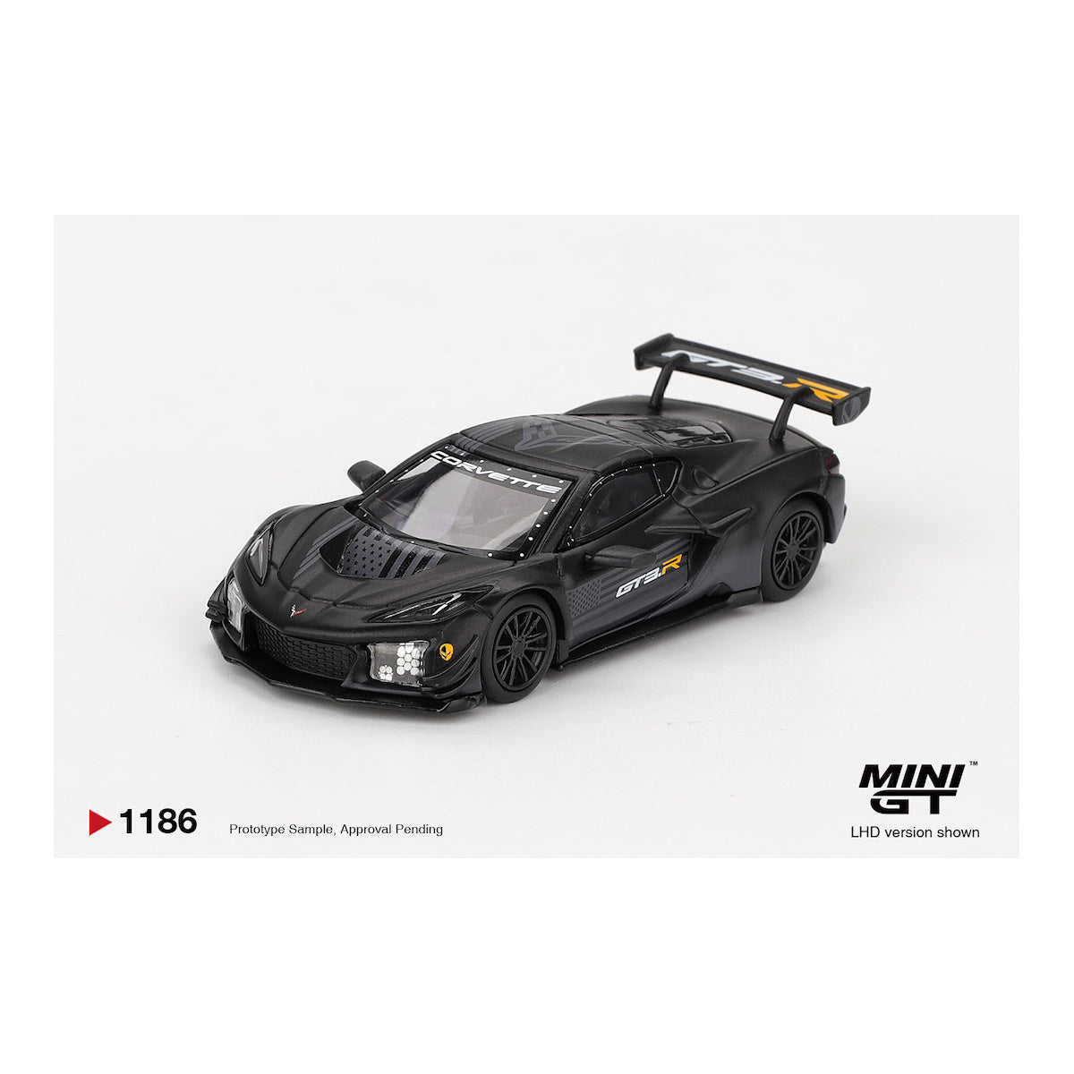 GINZAT MINI GT 1:64 Chevrolet Corvette Z06 GT3.R Road America Test Car 2025 MGT01186