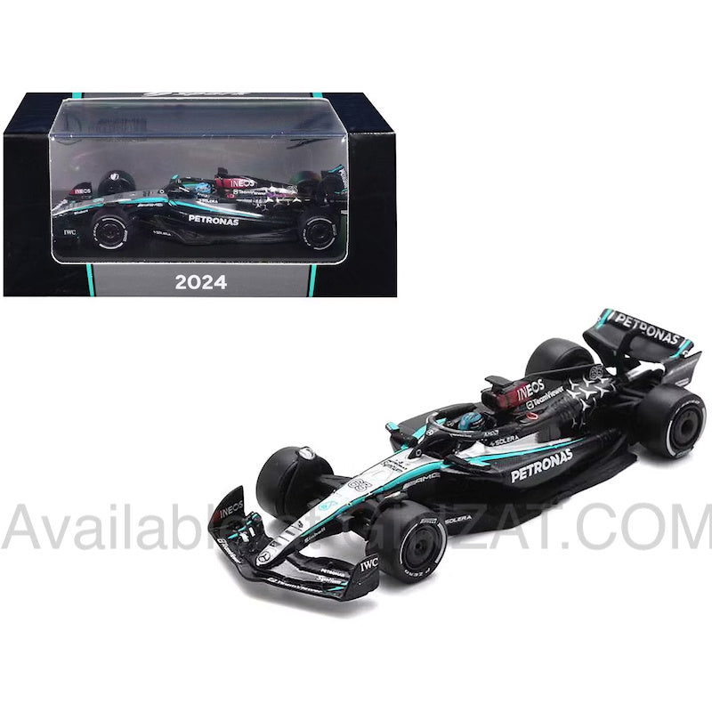 Y365 Mercedes-AMG PETRONAS F1 Team #63 W15 E Performance Bahraiin GP 2024, Sparky diecast model car