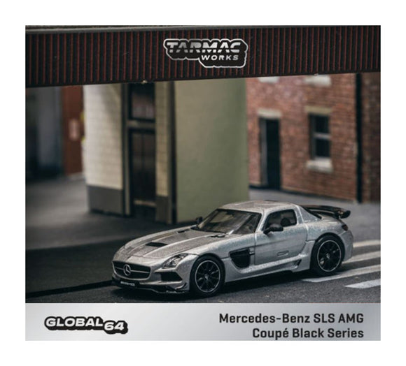 Mercedes-Benz SLS AMG Coupe Black Series, Tarmac Works Global 64 diecast model car