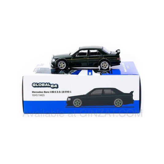 Mercedes-Benz 190E 2.5-16 EVO 1 TOYO TIRES, Tarmac Works diecast model car