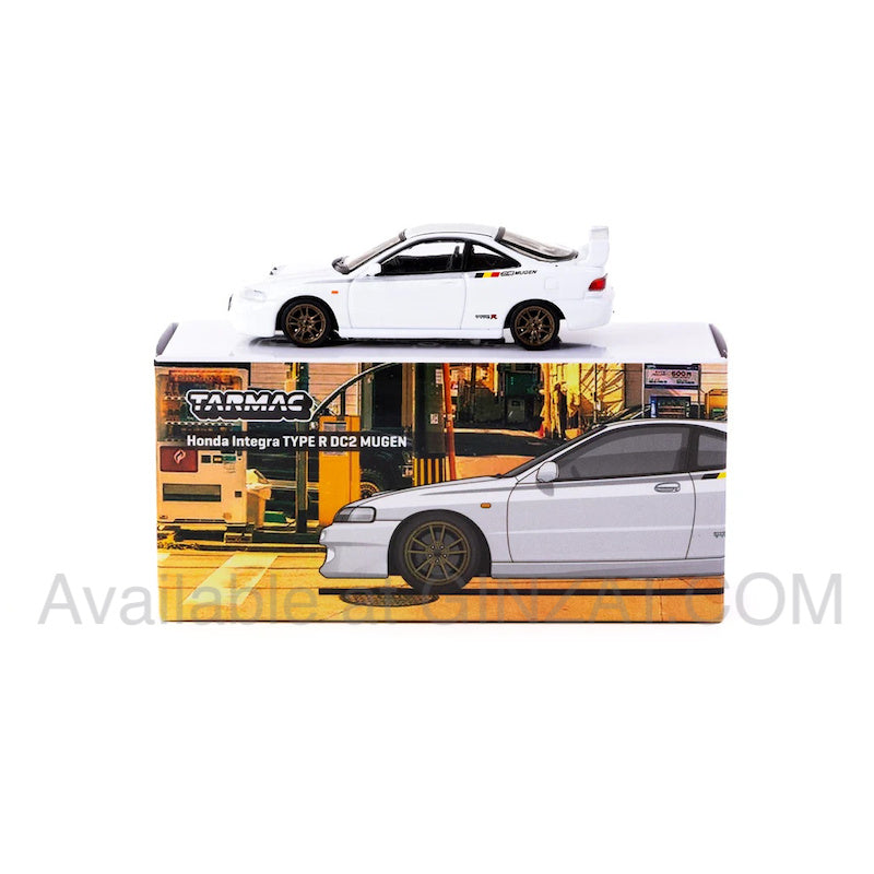 Honda Integra Type-R DC2 MUGEN (Championship White), Tarmac Works diecast model car