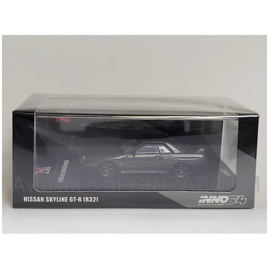 INNO Models 1/64 Skyline GT-R R32 Gun Gray Metallic