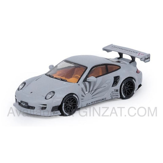 INNO Models 1/64 997 Liberty Walk Matte Gray