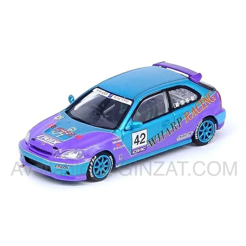 INNO Models 1/64 Honda Civic Type-R EK9 `Wharp Raching`