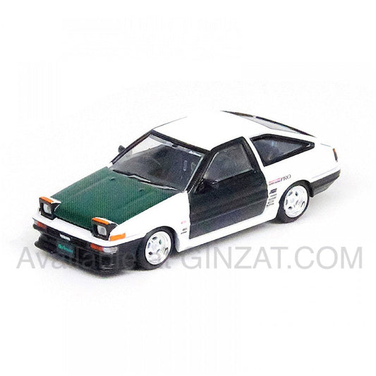 TOYOTA Sprinter Trueno AE86 with Carbon Doors, INNO64 diecast model car 1/64