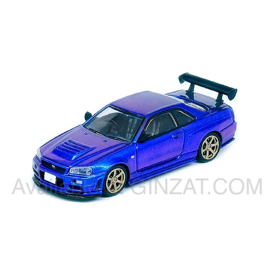 INNO Models 1/64 Nissan Skyline GT-R (R34) Midnight Purple II