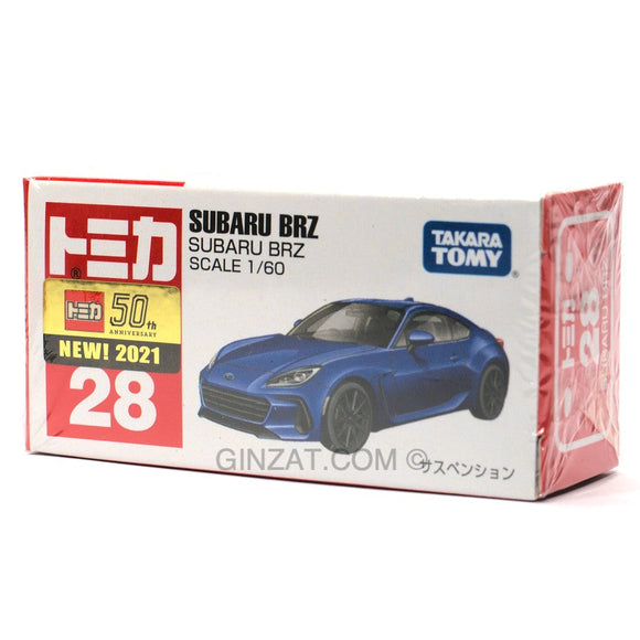 SUBARU BRZ Tomica No.28 Diecast model