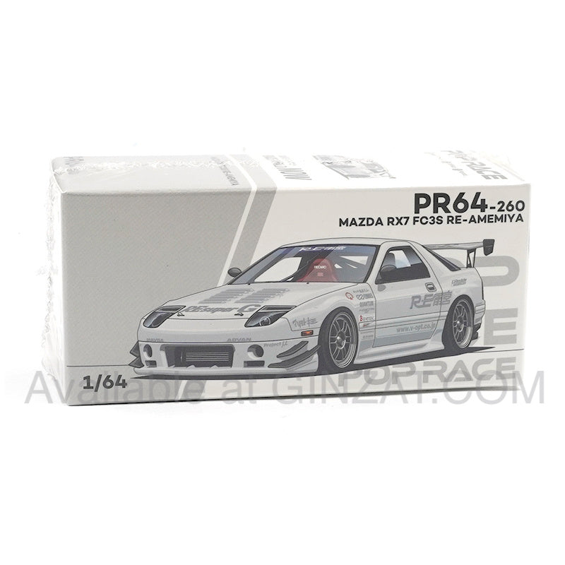POP Race Mazda RX7 FC3S RE-AMEMIYA (White)