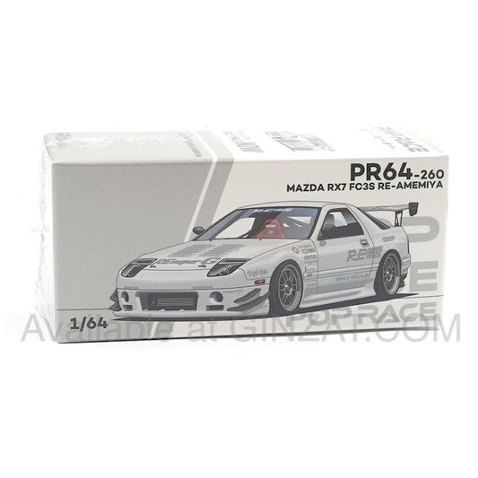 POP Race Mazda RX7 FC3S RE-AMEMIYA (White)