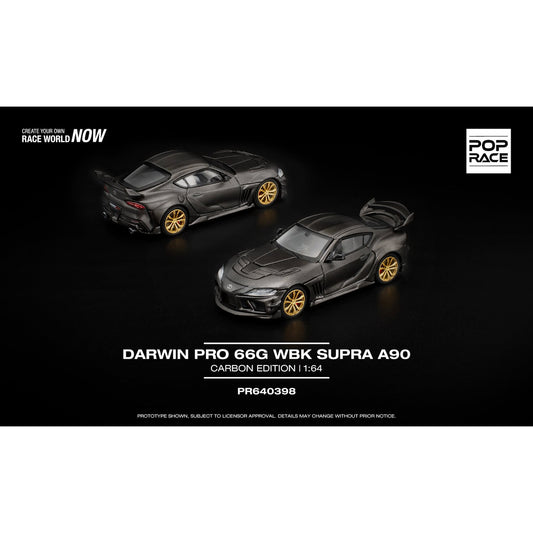 POP Race 1/64 Darwin Pro 66G WBK Supra A90 Carbon PR640398