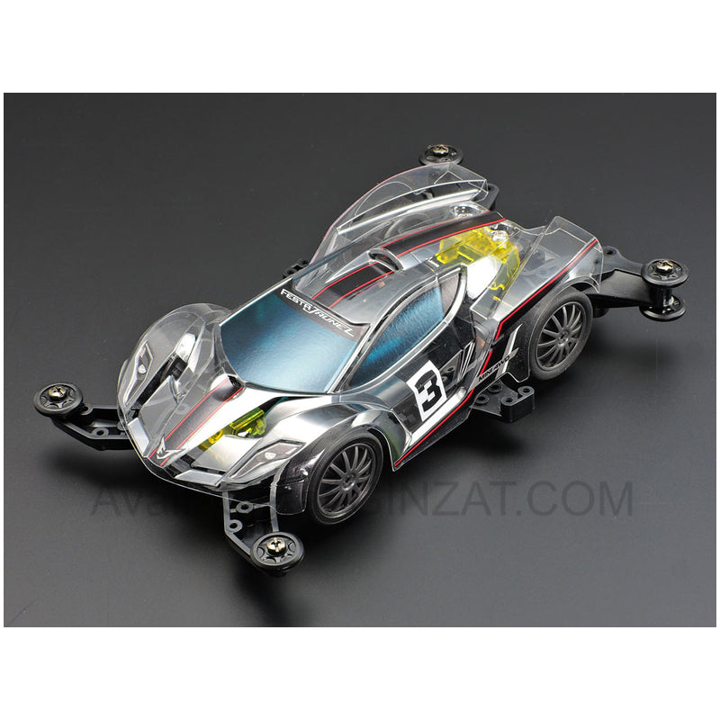 Tamiya Mini 4WD Special Project Items (Parts) HG CARBON WIDE REAR PLATE (for AR CHASSIS) (1.5mm)