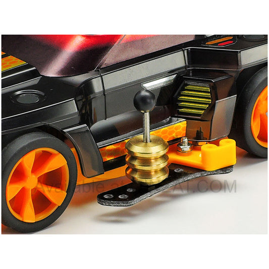 Tamiya Mini 4WD Special Project Items (Parts) FM-A FLUORESCENT-COLOR CHASSIS SET (YELLOW)