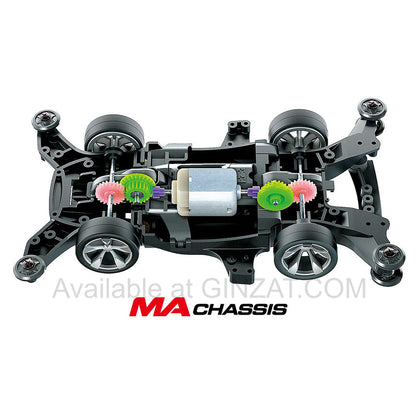 Tamiya Mini 4WD Special Project Items (Parts) HG ALUMINUM LARGE DIA. NARROW WHEELS II (2PCS.)