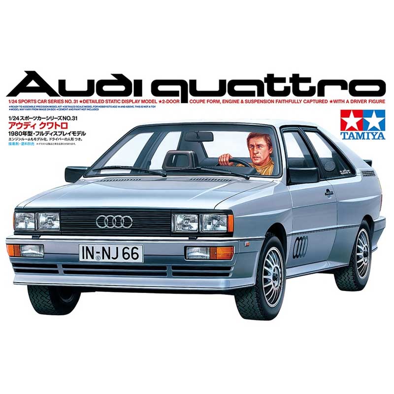 Tamiya 1/24 Audi Quattro