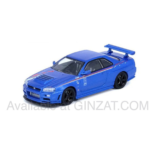 INNO Models 1/64 Nissan Skyline GT-R R34 R-Tune Bayside Blue