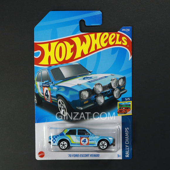 Ford Escort Rs1600 ‘70, Hot Wheels diecast vehicle (2023)