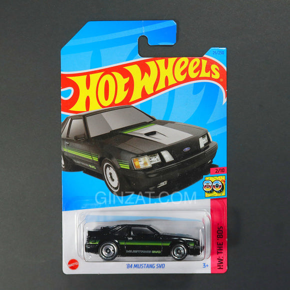 Ford Mustang SV0 ‘84, Hot Wheels diecast vehicle (2023)