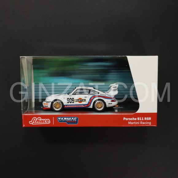 Porsche 911 RSR Martini Racing, Tarmac Works x Schuco diecast model car