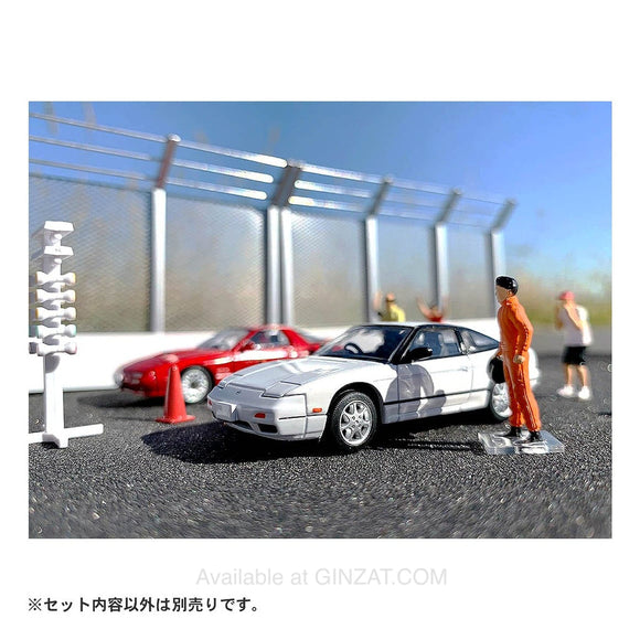 Tomytec Diorama Collection 64 #CarSnap 12a Drag Race 