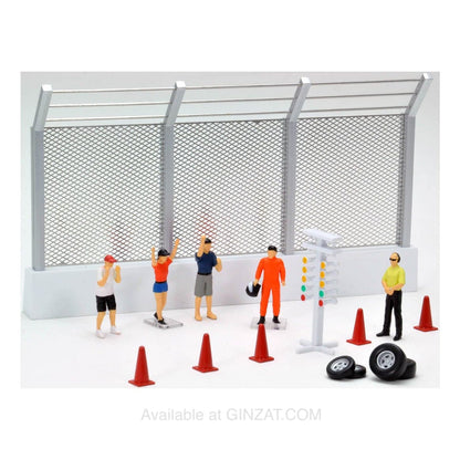 Tomytec Diorama Collection 64 #CarSnap 12a Drag Race 