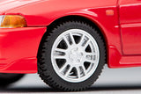 MITSUBISHI Lancer GSR Evolution I (Red), Tomica Limited Vintage NEO diecast model car  LV-N186d