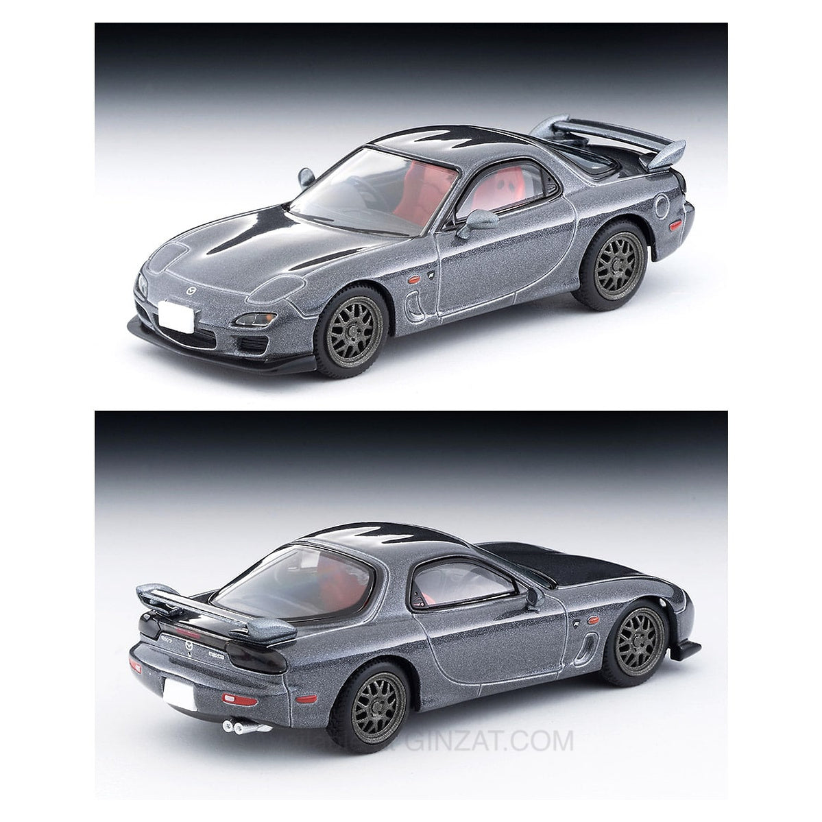 The Era of Japanese Cars 16 Mazda RX-7 Spirit R Type A 2002 (Gray) LV-N 