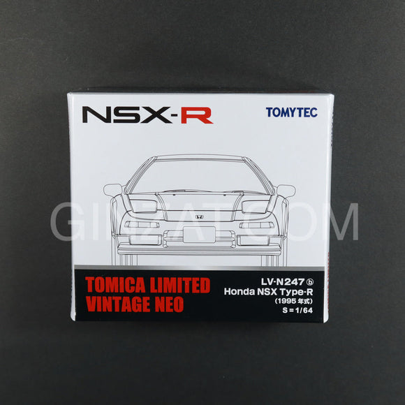 HONDA NSX-R (1995) White, Tomica Limited Vintage Neo LV-247b diecast model car