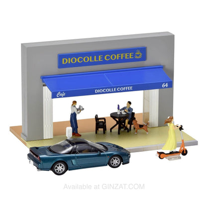 Tomytec Diorama Collection 64 #CarSnap 21a Cafe Terrace 