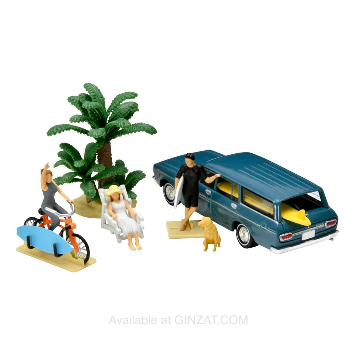 Tomica Gio-colle(Diorama Collections): Gio-Colle 64 Car Snap 19a Surfing