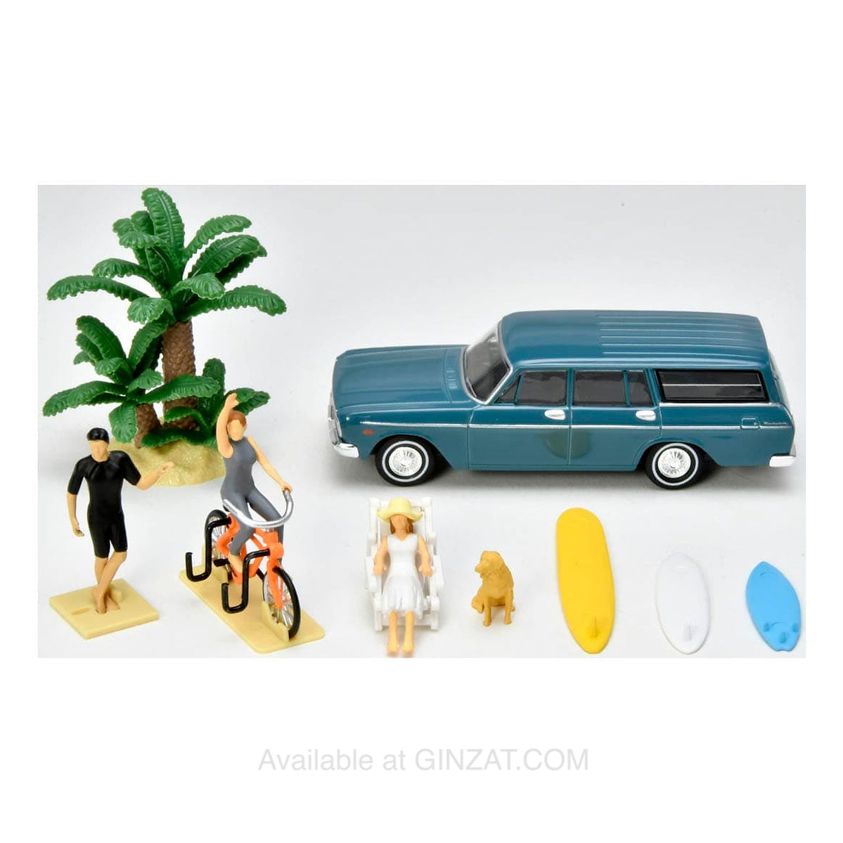 Tomica Gio-colle(Diorama Collections): Gio-Colle 64 Car Snap 19a Surfing