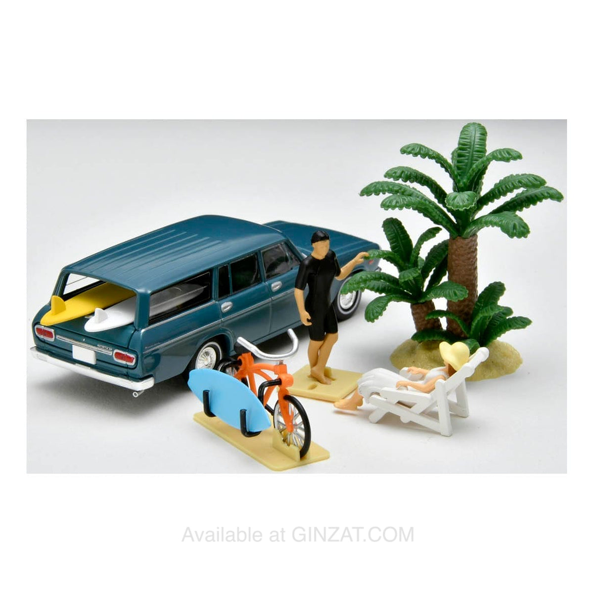 Tomica Gio-colle(Diorama Collections): Gio-Colle 64 Car Snap 19a Surfing
