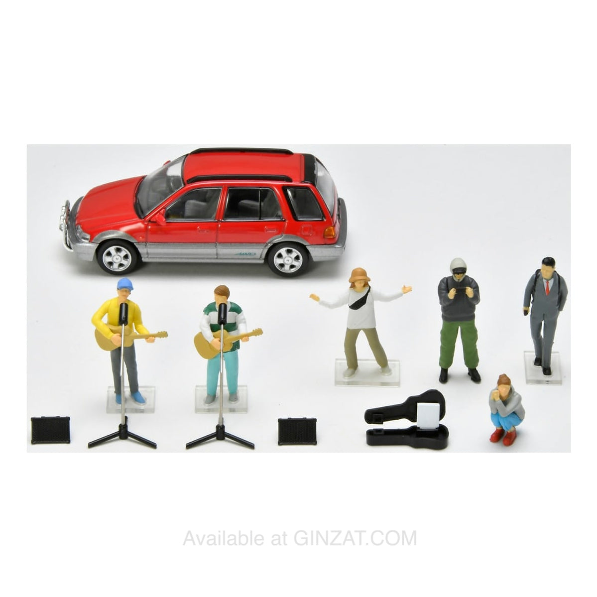 Tomica Gio-colle (Diorama Collections): Gio-colle 64 Car snap 23a Live on the road