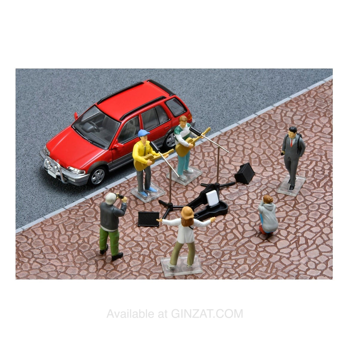 Tomica Gio-colle (Diorama Collections): Gio-colle 64 Car snap 23a Live on the road