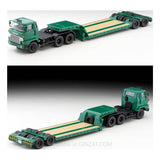 Hino HH341 Heavy Equipment Transportation Trailer (Green), Tomica Limited Vintage Neo LV-N173b