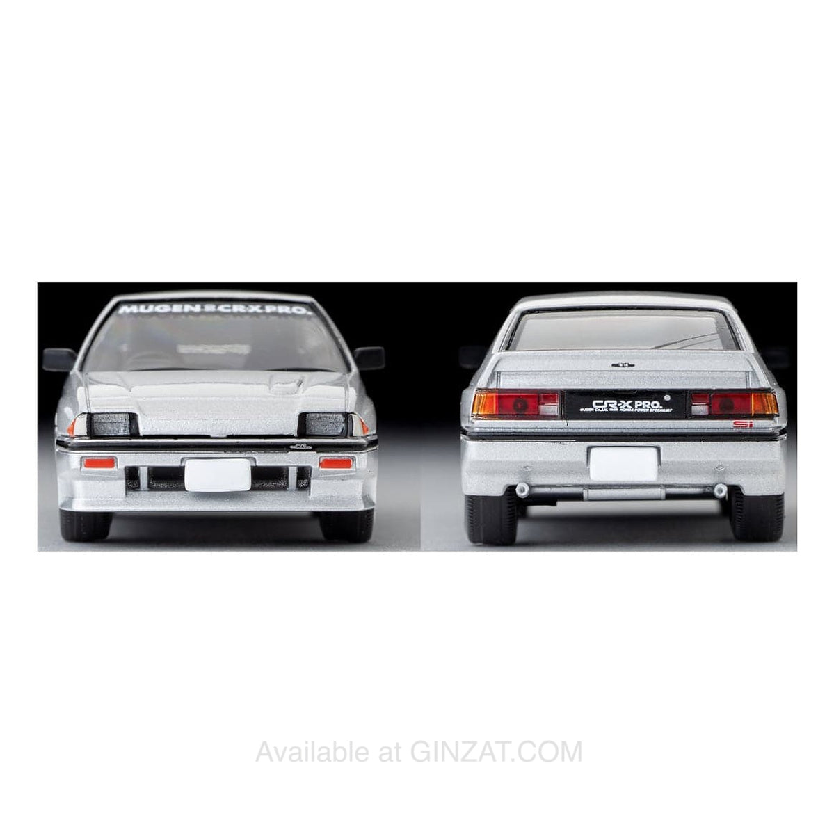 HONDA BALLARD SPORT CR-X MUGEN CR-X PRO Silver Late Model, Tomytec Tomica Limited Vintage Neo diecast model car LV-N303a 