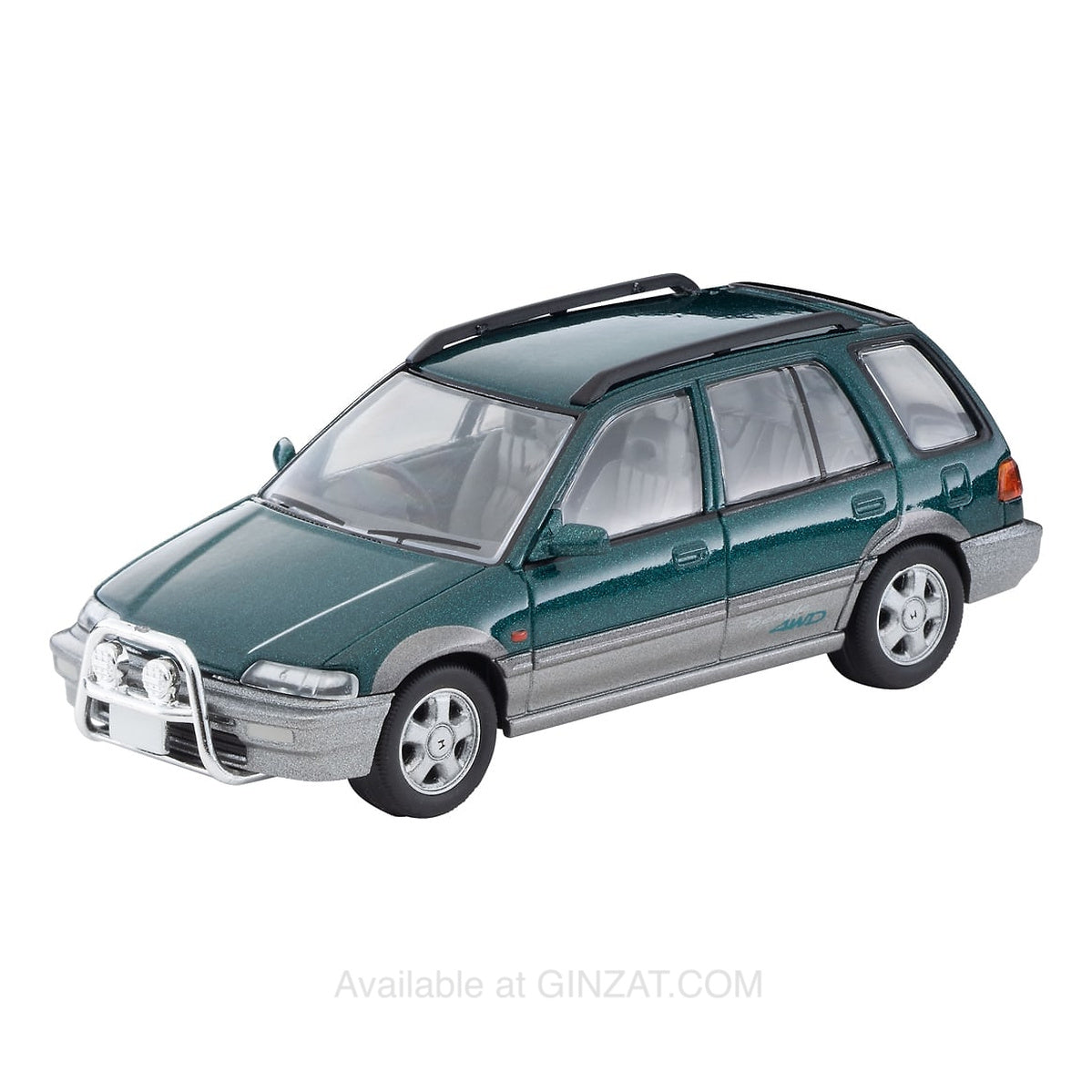 Honda Civic Shuttle Beagle (Green/Grey) 1994, Tomica Limited Vintage NEO: LV-N293b