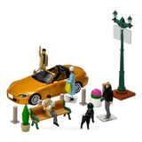 Tomica Gio-colle (Diorama Collections): Gio-colle 64 Car snap 22a Urban street corner 2