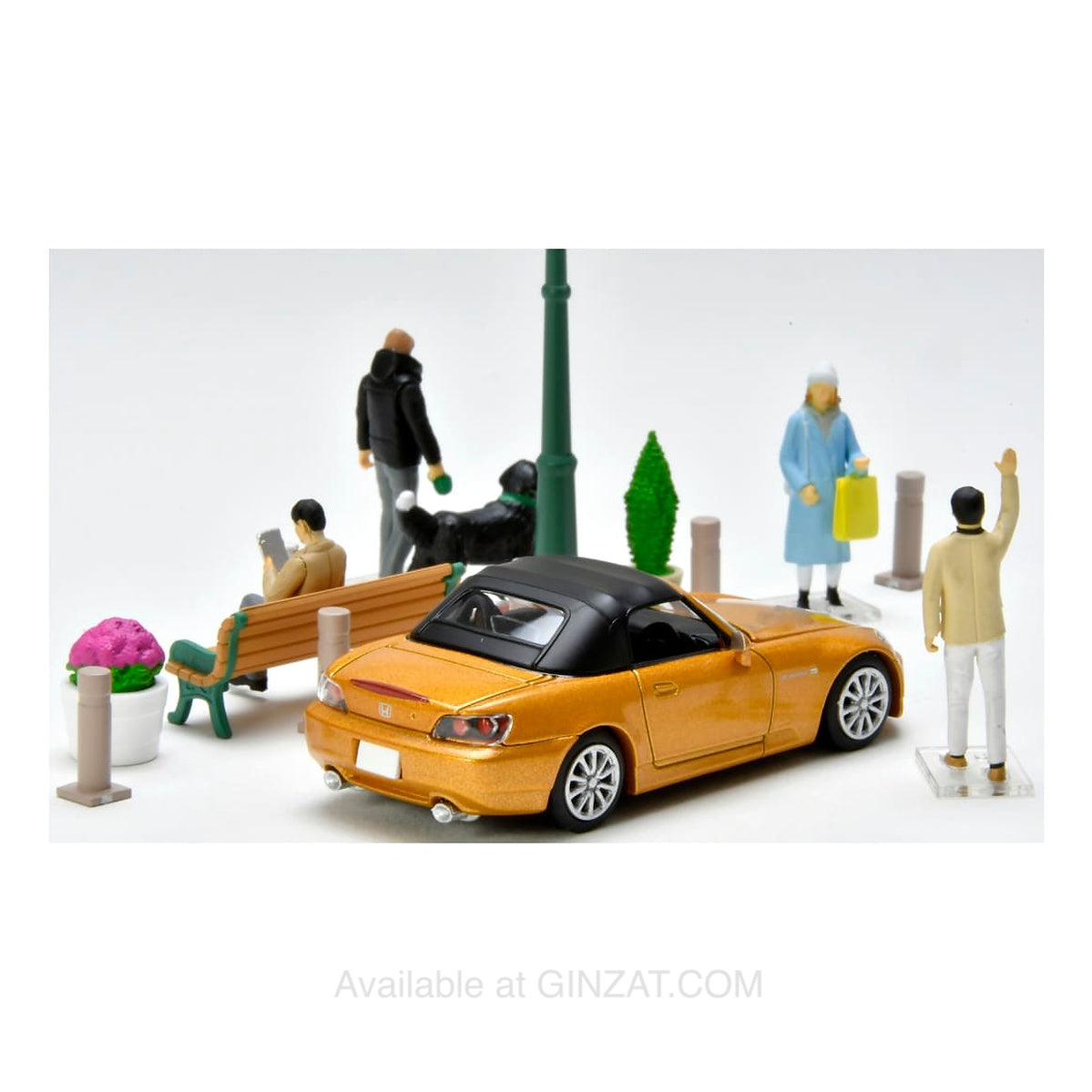 Tomica Gio-colle (Diorama Collections): Gio-colle 64 Car snap 22a Urban street corner 2