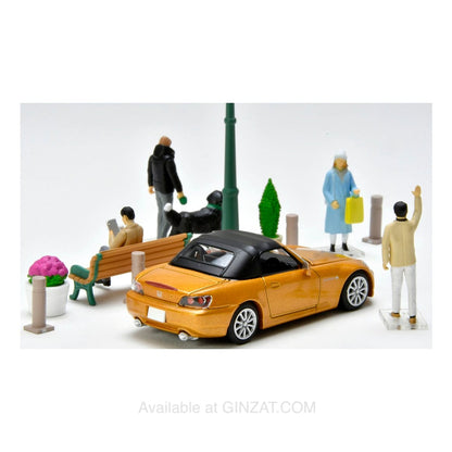 Tomica Gio-colle (Diorama Collections): Gio-colle 64 Car snap 22a Urban street corner 2