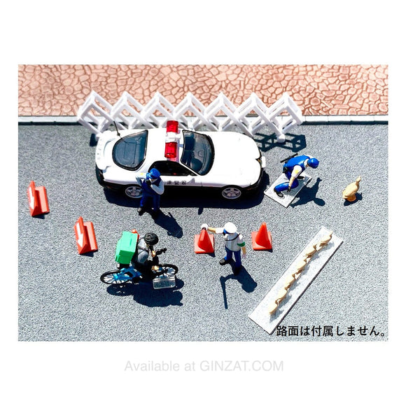 Tomica Gio-colle (Diorama Collections): Gio-colle 64 Car Snap 16b Police 2