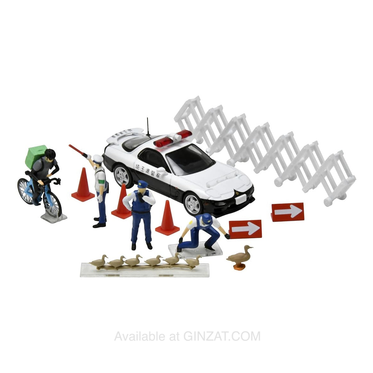 Tomica Gio-colle (Diorama Collections): Gio-colle 64 Car Snap 16b Police 2