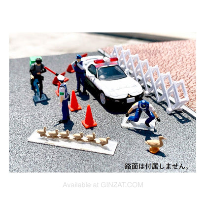 Tomica Gio-colle (Diorama Collections): Gio-colle 64 Car Snap 16b Police 2