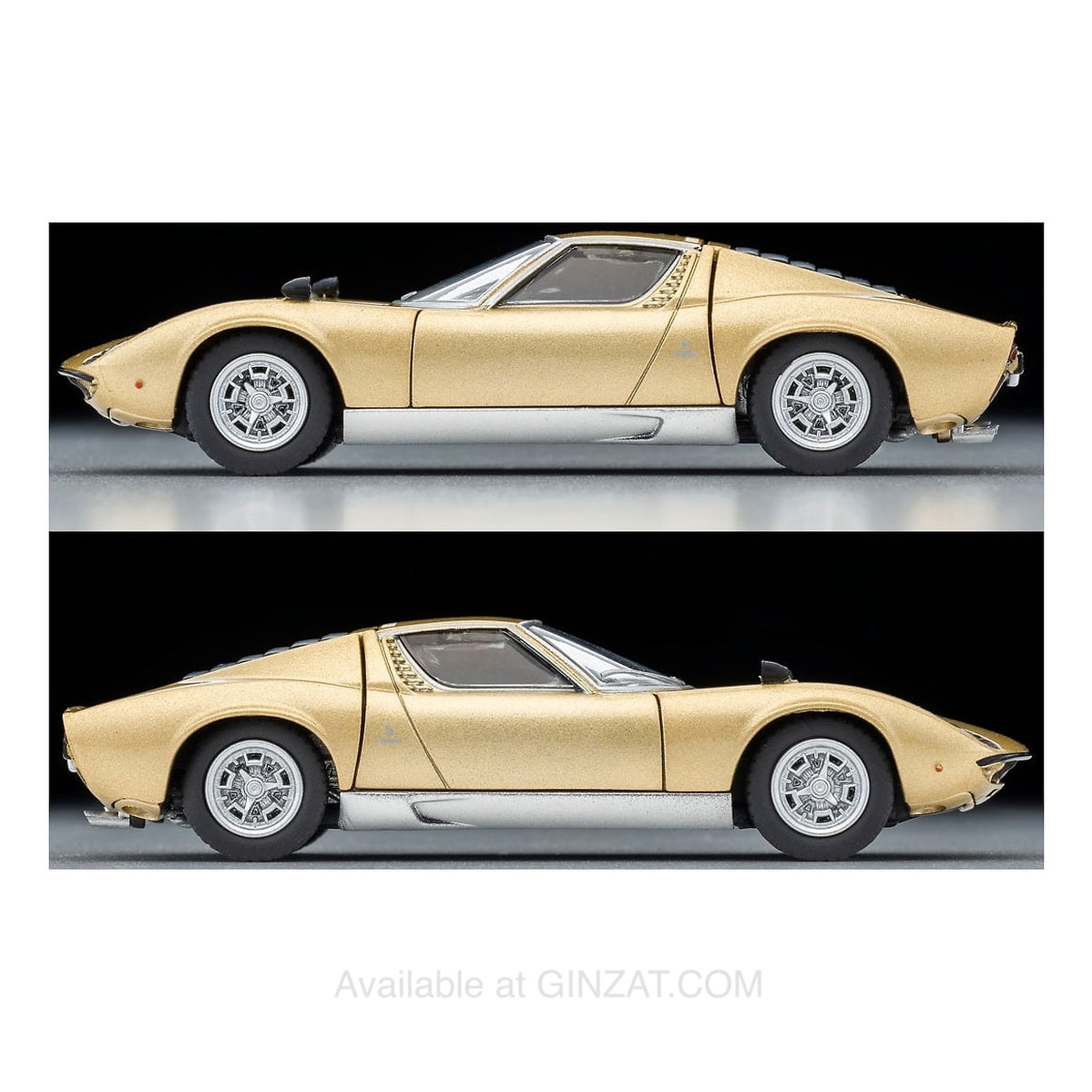 Lamborghini Miura S (Gold), Tomica Limited Vintage Tomica Limited Vintage LV 1/64 diecast model
