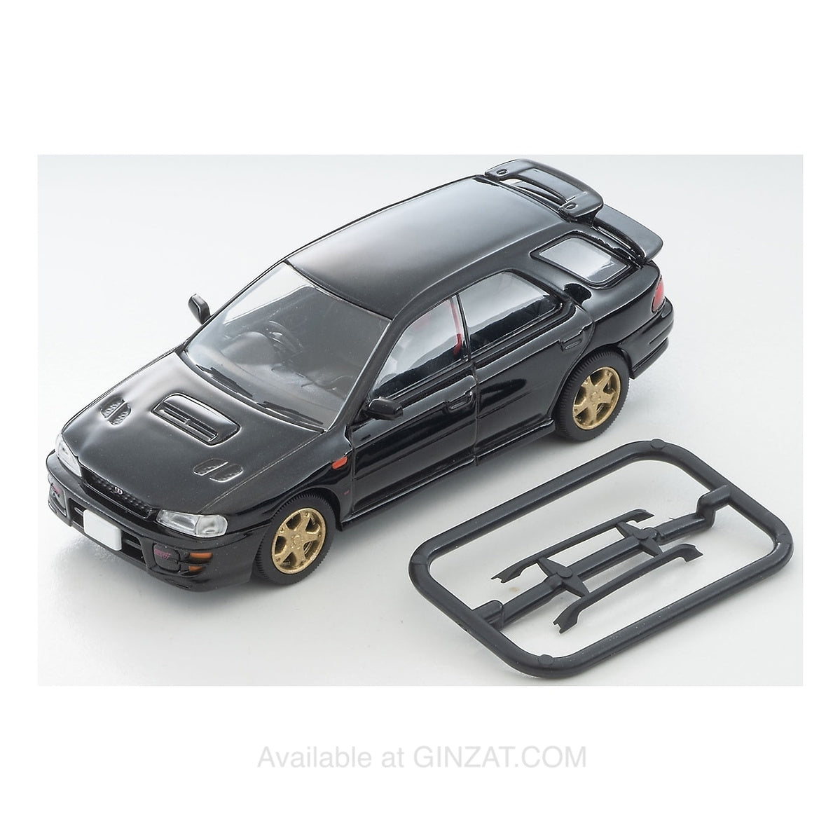 Subaru Impreza Pure Sport Wagon WRX STi Ver.V (Black) 1998, Tomica Limited Vintage NEO: LV-N281d