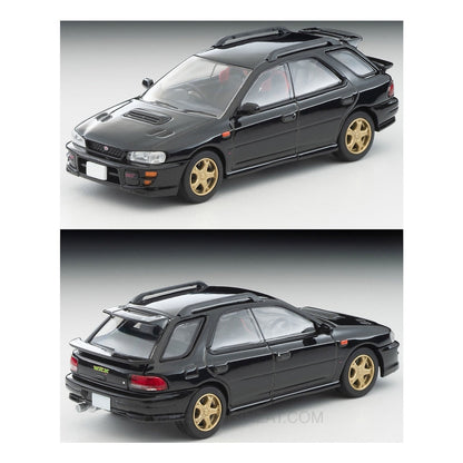 Subaru Impreza Pure Sport Wagon WRX STi Ver.V (Black) 1998, Tomica Limited Vintage NEO: LV-N281d