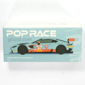 ASTON MARTIN Vantage GT3 Gulf, Pop Race diecast model 1/64