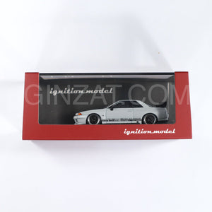 NISSAN Top Secret GT-R (VR32) Matte Pearl White, Ignition Model diecast model car