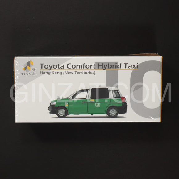Toyota Comfort Hybrid Taxi HK New Territories, TINY diecast model car