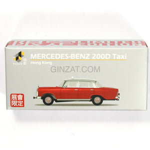 MERCEDES-BENZ 200D TAXI HONG KONG, TINY Limited Edition diecast model car